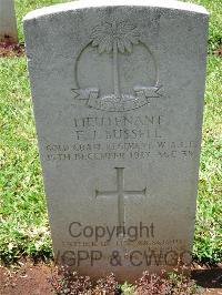 Dar Es Salaam War Cemetery - Bussell, F J